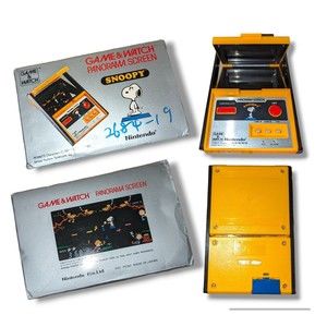 Nintendo Game & Watch Snoopy Panorama Screen Tested and working